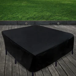 Sale National Tree Company 96 in. Waterproof Patio Furniture Cover with Rope and Metal Buckles