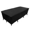 New National Tree Company 108 in. Waterproof Patio Furniture Cover with Rope and Metal Buckles