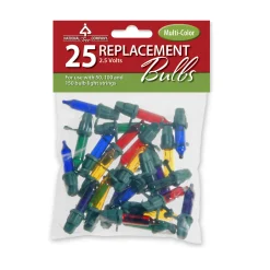 Hot National Tree Company 2.5 Volts 25-Pack Multicolor Incandescent Replacement Bulbs