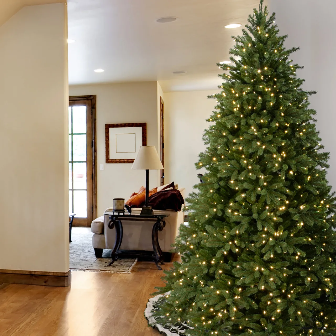 Outlet National Tree Company 9ft. Pre-Lit Jersey Fraser Fir Tree with Clear Lights