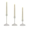 Best National Tree Company HGTV Home Collection Flameless Heritage Candle Set, White Base