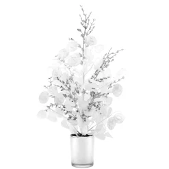 Discount National Tree Company 26in. White Frost White Tabletop Tree