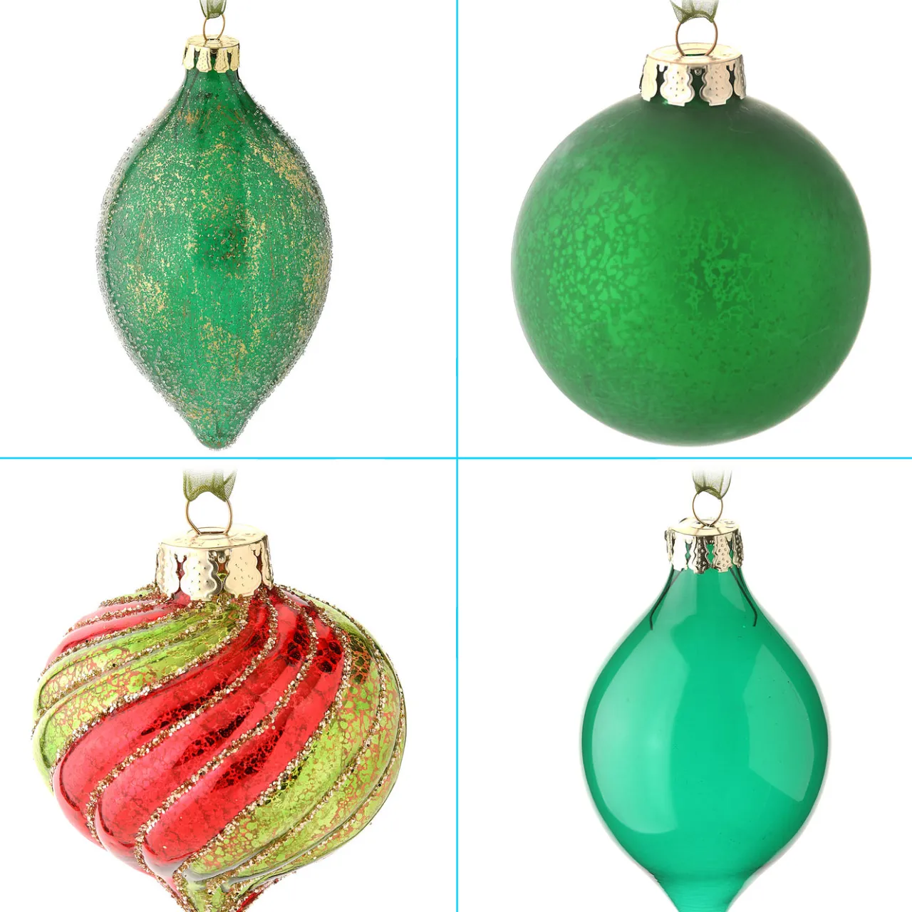 Hot National Tree Company 20-Piece Christmas Tree Ornament Set, Rural Homestead Collection