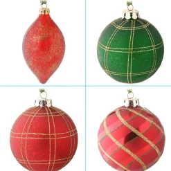 Hot National Tree Company 20-Piece Christmas Tree Ornament Set, Rural Homestead Collection