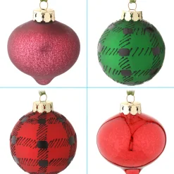 Hot National Tree Company 20-Piece Christmas Tree Ornament Set, Rural Homestead Collection