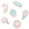 Sale National Tree Company 6-Piece Gingerbread Cookie Table Ornaments