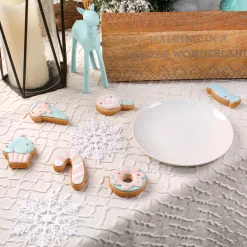 Sale National Tree Company 6-Piece Gingerbread Cookie Table Ornaments