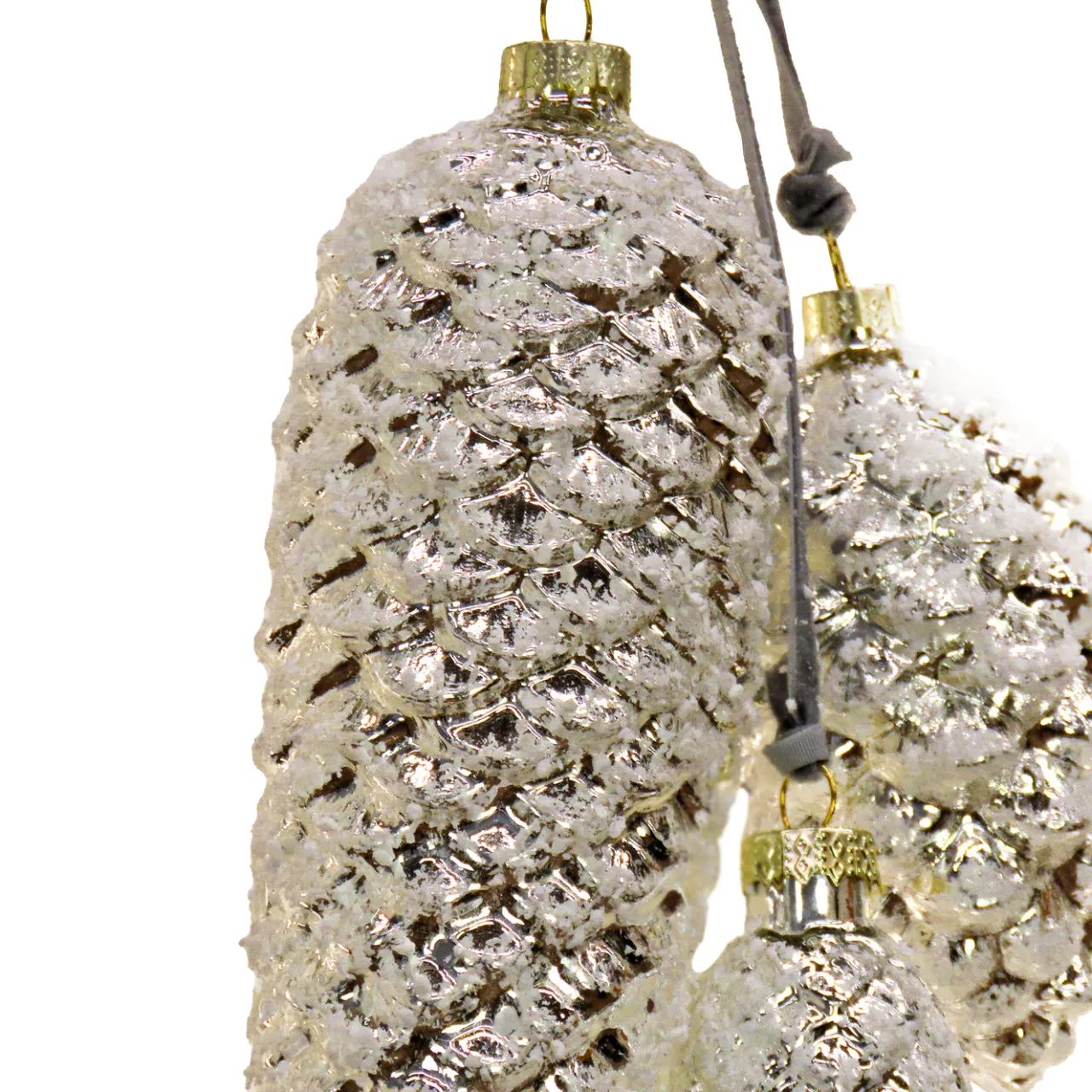 Outlet National Tree Company 2-Piece HGTV Home Collection Pinecone Cluster Ornaments
