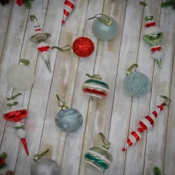 Clearance National Tree Company 24-Piece HGTV Home Collection Nostalgic Traditions Ornaments