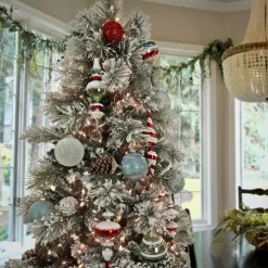 Clearance National Tree Company 24-Piece HGTV Home Collection Nostalgic Traditions Ornaments