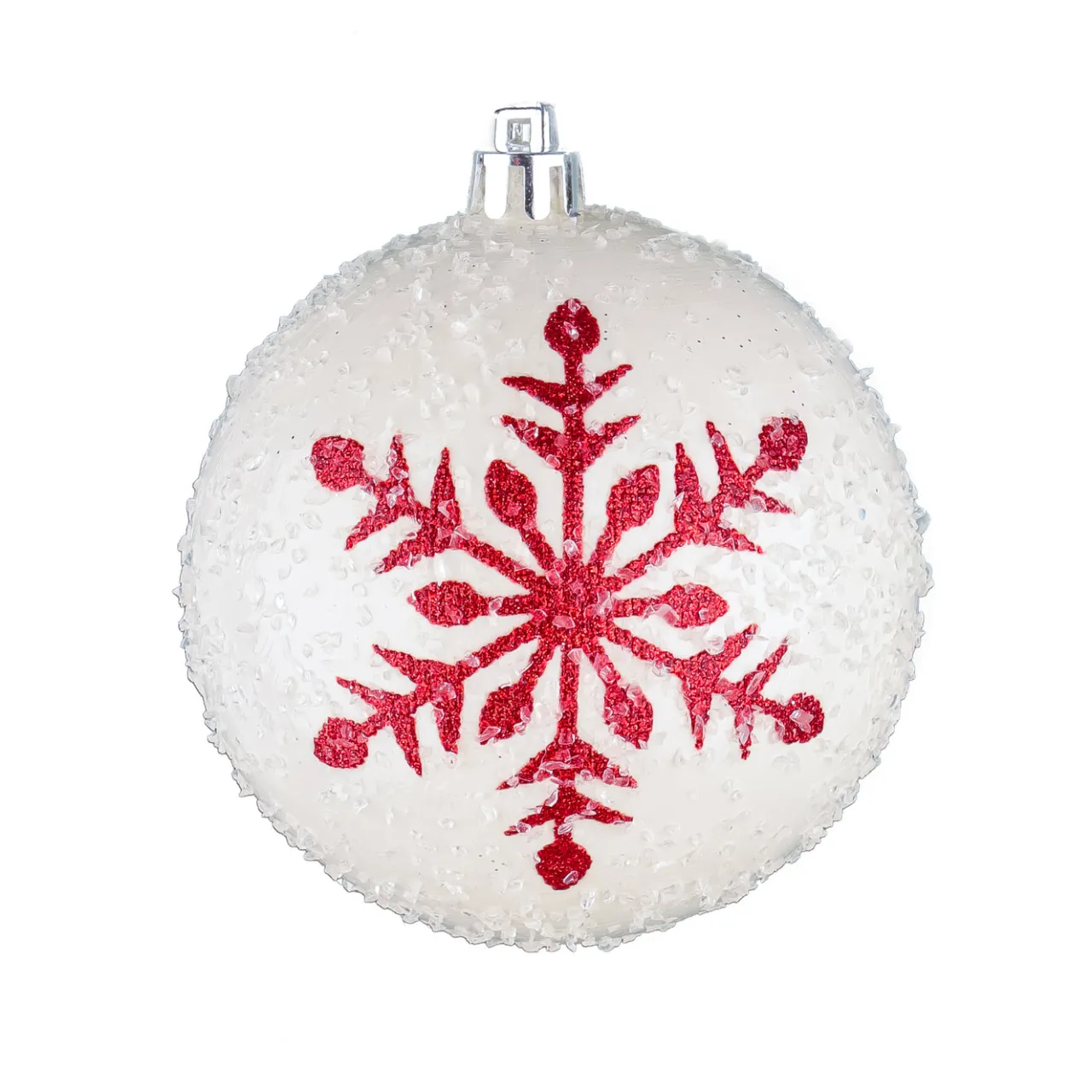 New National Tree Company 6-Piece Shatterproof Snowflake Ornaments