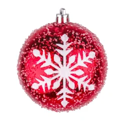 New National Tree Company 6-Piece Shatterproof Snowflake Ornaments