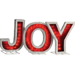 Best National Tree Company Pre-Lit LED JOY Decoration