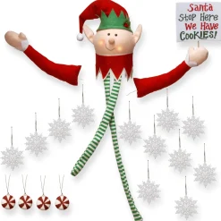 New National Tree Company Santa’s Elf Kit Tree Decorating Kit
