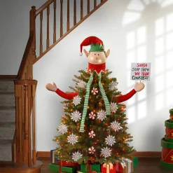 New National Tree Company Santa’s Elf Kit Tree Decorating Kit