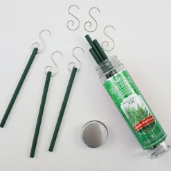 Online National Tree Company Scented Ornaments, 2 Pack- 6ct Bottle, White Winter Fir, Fragrance-Infused Paper Sticks
