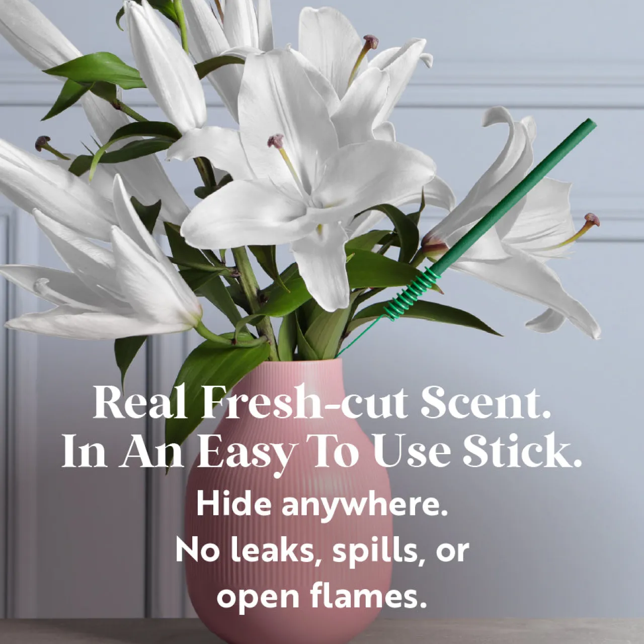 New National Tree Company Scentsicles, 6pc Stick, 1 Lemon 'n Lilies/ 1 Berryvines & Wildflowers- 2 pack