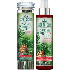 New National Tree Company Scentsicles 6pc Stick and Spray White Winter Fir - 2 Pack