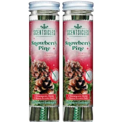 Online National Tree Company Scentsicles, 6pc Stick, Snowberry Pine - 2 Pack