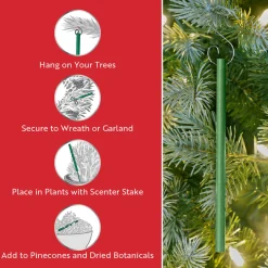 Online National Tree Company Scentsicles, 6pc Stick, Snowberry Pine - 2 Pack