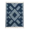 Discount National Tree Company 4x6 ft. Indigo Blue Hand Woven Outdoor Rug