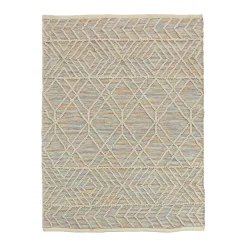 New National Tree Company 4x6 ft. Multicolor Hand Woven Outdoor Rug