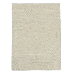 National Tree Company 5x7 ft. Sand Hand Woven Outdoor Rug