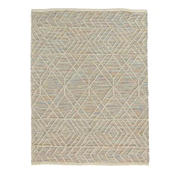 Best National Tree Company 5x7 ft.Multicolor Hand Woven Outdoor Rug